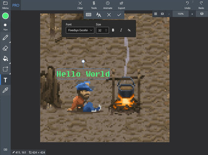 Pix2D – Pixel art studio 3.3.4. Скриншот 7