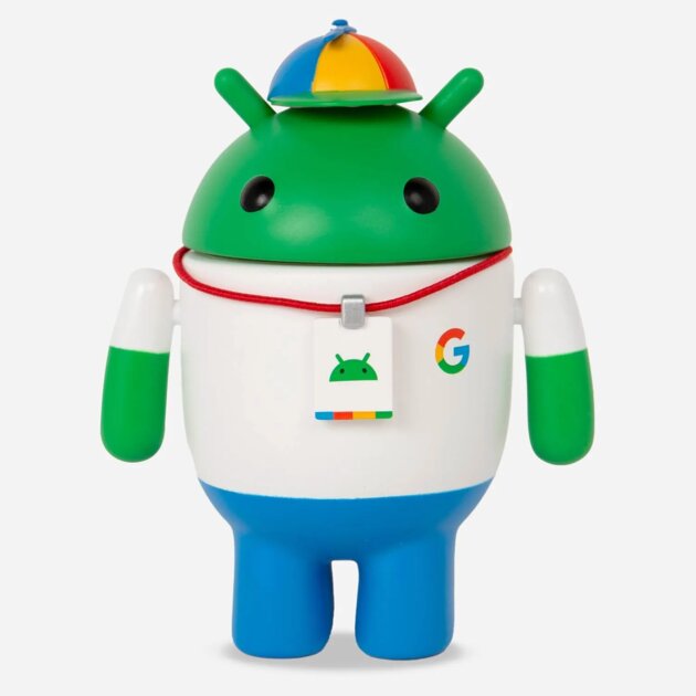 Google выпустила новую коллекционную фигурку Android в культовой кепке с пропеллером