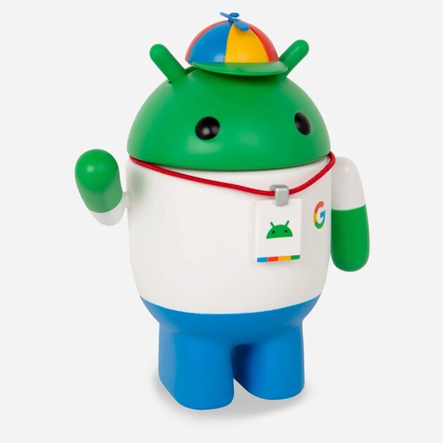 Google выпустила новую коллекционную фигурку Android в культовой кепке с пропеллером