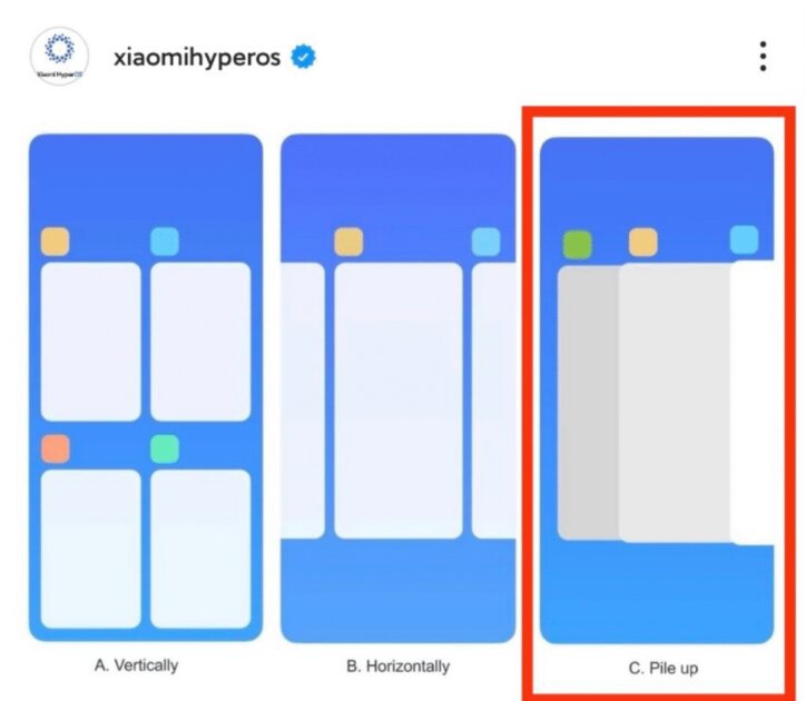 В HyperOS 3 появится меню запущенных приложений в стиле iOS