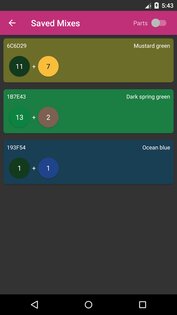 Color Mixer 3.3.1. Скриншот 7
