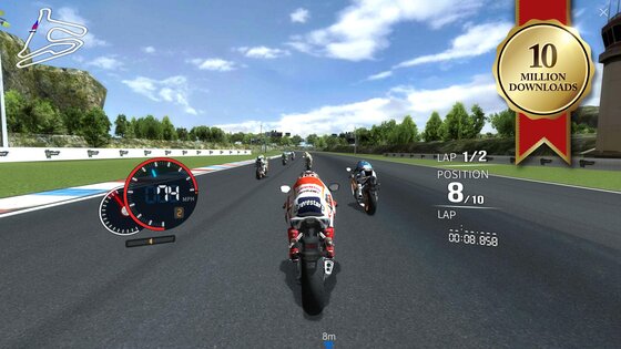 Real Moto 1.3.162. Скриншот 2