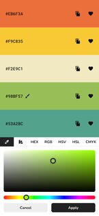 Pigments Color Palette Creator 3.72. Скриншот 2