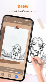 AR Drawing Sketch Paint 1.4.7. Скриншот 1