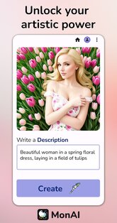 MonAI — Art Generator 1.0.852. Скриншот 1