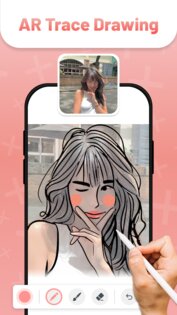 AR Drawing — Trace Drawing App 1.6.8. Скриншот 7