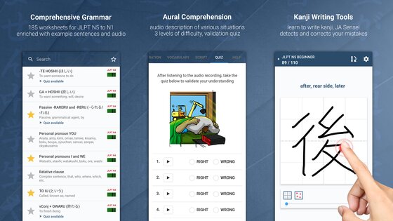 JA Sensei – изучайте японский 5.9.9. Скриншот 10