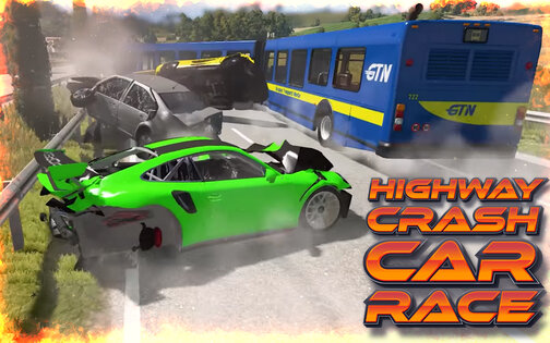 Highway Crash Car Race 1.21. Скриншот 11