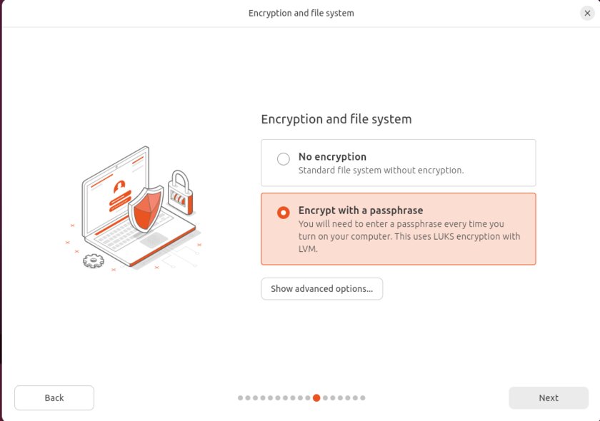 В Ubuntu 25.10 появится полнодисковое шифрование на основе TPM: оно будет опциональным
