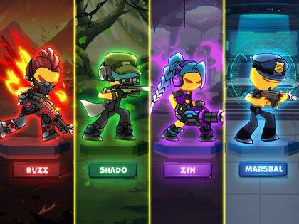 Stickman vs Zombie: Dark War 1.0.19. Скриншот 15