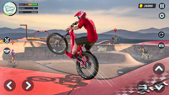 BMX Cycle Race 6.7.4. Скриншот 3