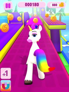 Unicorn Fun: Endless Run Game 1.7.7. Скриншот 11