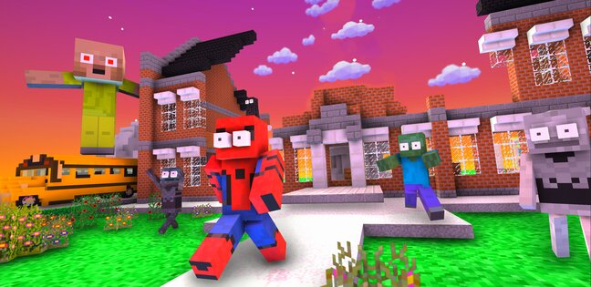 Craft School: Monster Madness 1.1. Скриншот 1