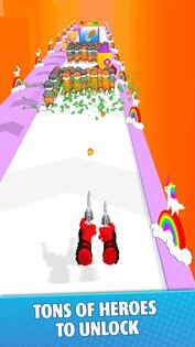 Superhero Hand Run 1.43. Скриншот 1