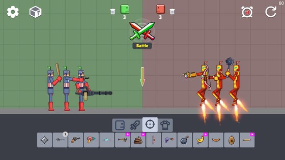 Battle Hub: Playground War 0.0.3. Скриншот 16