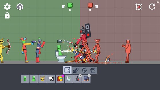 Battle Hub: Playground War 0.0.3. Скриншот 19