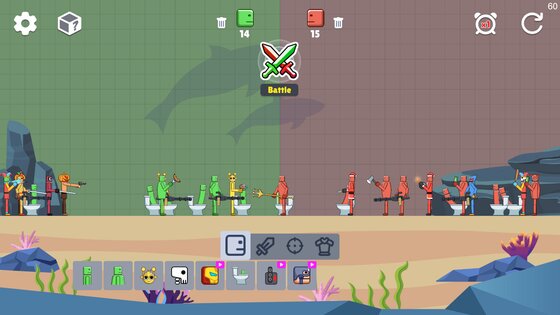 Battle Hub: Playground War 0.0.3. Скриншот 20