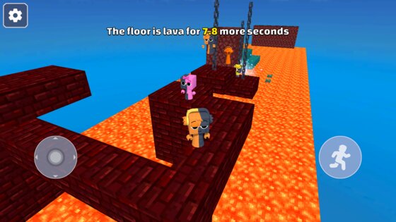 Lava Mod: Parkour Race Craft 1.18. Скриншот 3