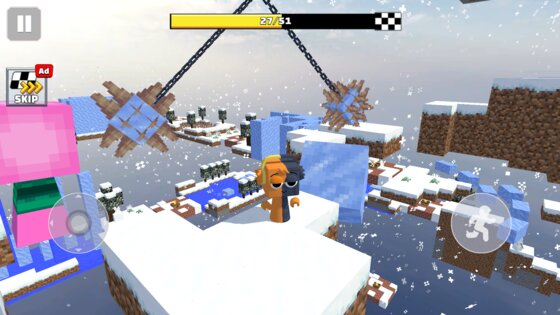 Lava Mod: Parkour Race Craft 1.18. Скриншот 18