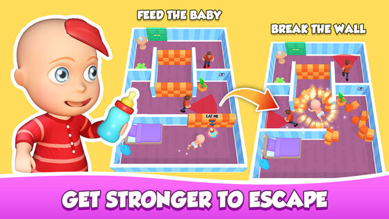Hide From Daddy: Little Escape 1.0.44.1. Скриншот 5