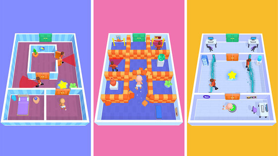 Hide From Daddy: Little Escape 1.0.44.1. Скриншот 12