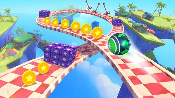 3D Super Rolling Ball Race 2.0.9. Скриншот 2