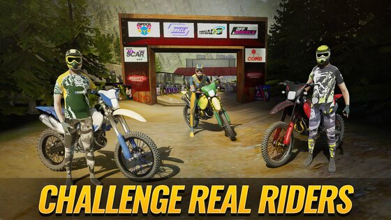 Bike Riders: Dirt Moto Racing 1.0.6. Скриншот 1