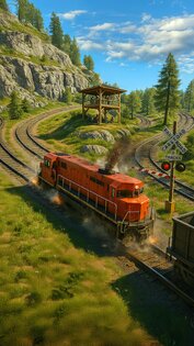 Train Ramp Jumping 0.9.1. Скриншот 1