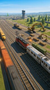 Train Ramp Jumping 0.9.1. Скриншот 8