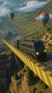 Train Ramp Jumping 0.9.1. Скриншот 12