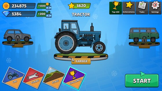 Hill Dash Racing Русские тачки 2.1.1. Скриншот 4