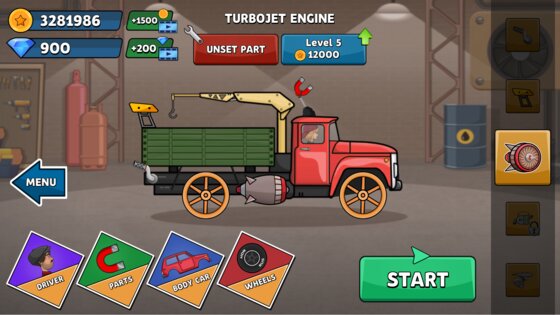 Hill Dash Racing Русские тачки 2.1.1. Скриншот 13