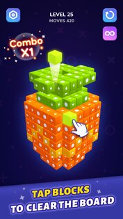Block Away — Tap Out Puzzle 1.9.7. Скриншот 1