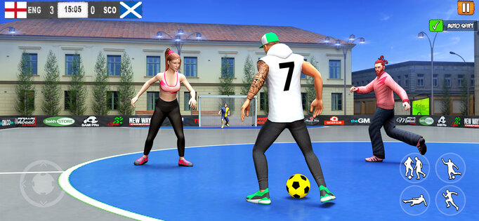 Street Football 10.8. Скриншот 10