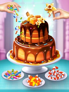 Cake Maker Fondant Cake Games 1.08. Скриншот 14