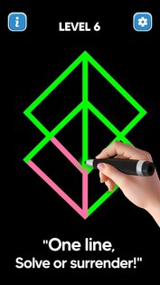 Line Drawing No Lift Puzzle 0.4.0. Скриншот 5