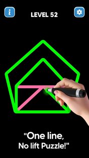 Line Drawing No Lift Puzzle 0.4.0. Скриншот 7
