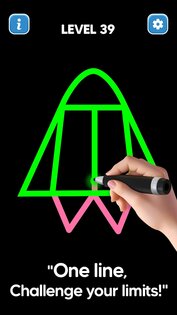 Line Drawing No Lift Puzzle 0.4.0. Скриншот 8