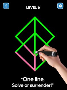 Line Drawing No Lift Puzzle 0.4.0. Скриншот 13