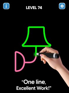 Line Drawing No Lift Puzzle 0.4.0. Скриншот 17