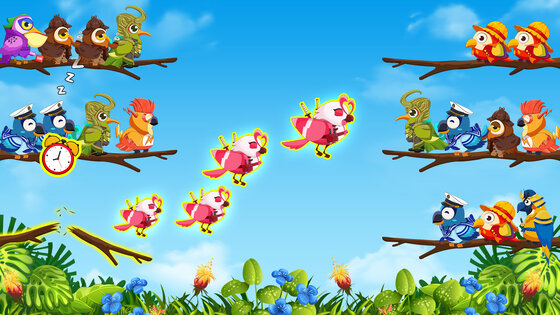Bird Sort 2: Color Puzzle 4.0.0. Скриншот 1