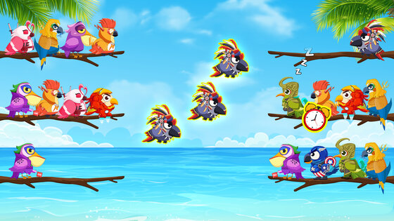 Bird Sort 2: Color Puzzle 4.0.0. Скриншот 8