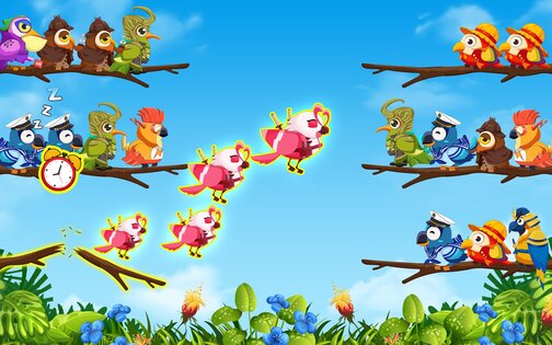 Bird Sort 2: Color Puzzle 4.0.0. Скриншот 17
