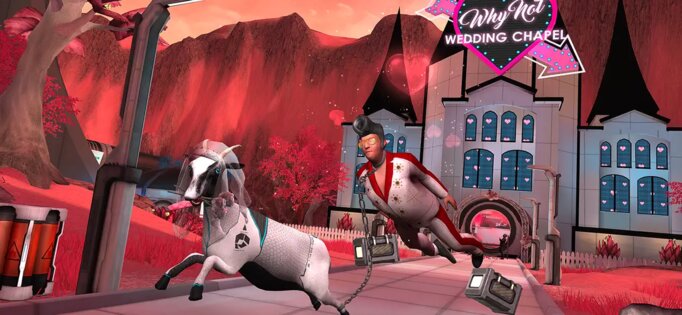 Goat simulator waste of space. Скриншот 1