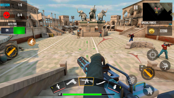 FPS Commando Strike 3D 5.9. Скриншот 4