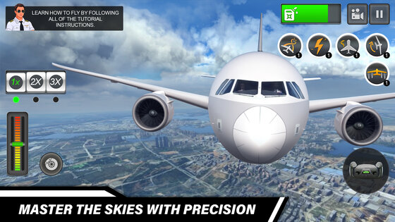 Pilot Simulator: Airplane Game 1.47.1. Скриншот 2