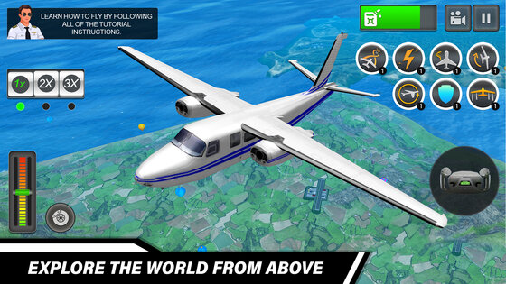 Pilot Simulator: Airplane Game 1.47.1. Скриншот 3