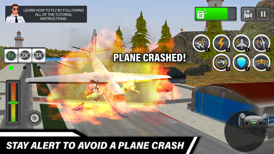 Pilot Simulator: Airplane Game 1.47.1. Скриншот 6