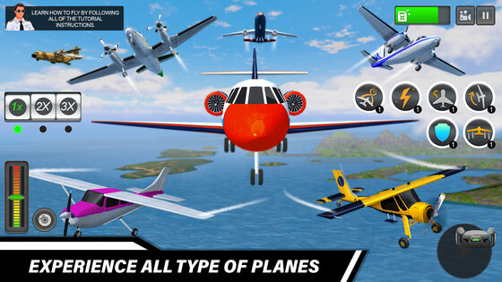 Pilot Simulator: Airplane Game 1.47.1. Скриншот 7
