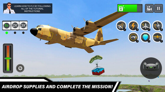Pilot Simulator: Airplane Game 1.47.1. Скриншот 8